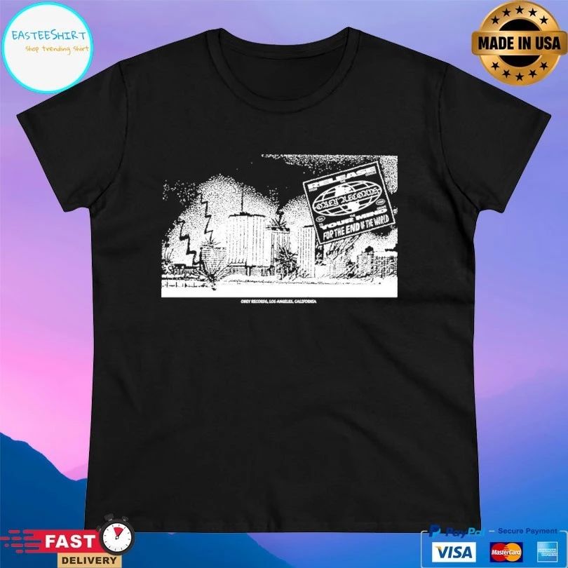 The Your Mind For The End Of The World Obey Records Los Angeles California T-shirt