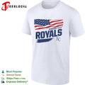 Kansas City Royals Waving Flag Kansas City Royals Starter T-shirt