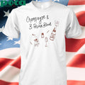 Champagne & B Positive Blood T-shirt