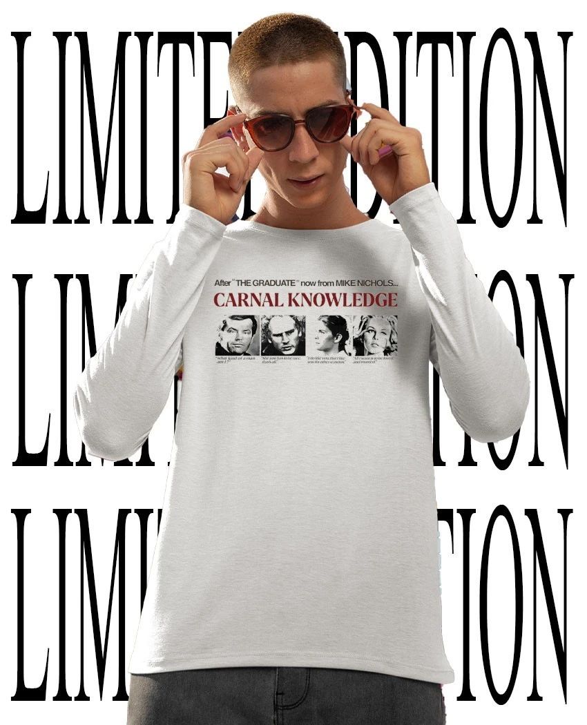 After The Graduate now from Mike Nichols Carnal Knowledge shirt