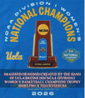 UCLA Bruins 2026 NCAA Division I Women’s Basketball Champions Trophy shirt