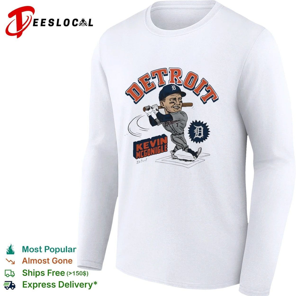 Kevin McGonigle Detroit Tigers Detroit T-shirt