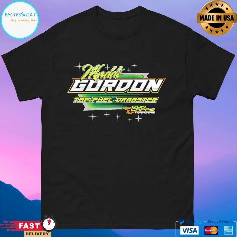 Maddi Gordon Top Fuel Dragster Ron Capps 2026 T-shirts