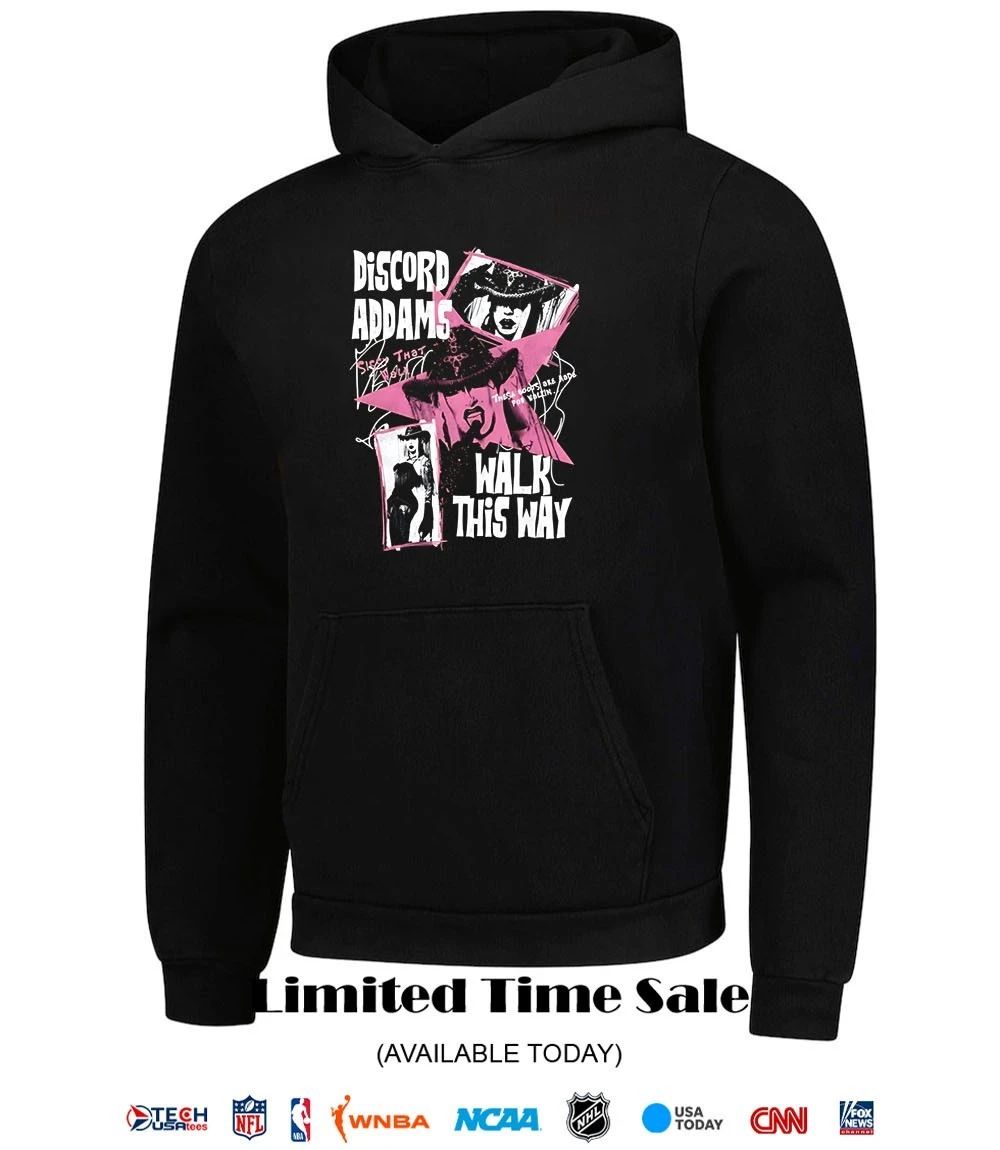 Discord Addams walk this way shirt