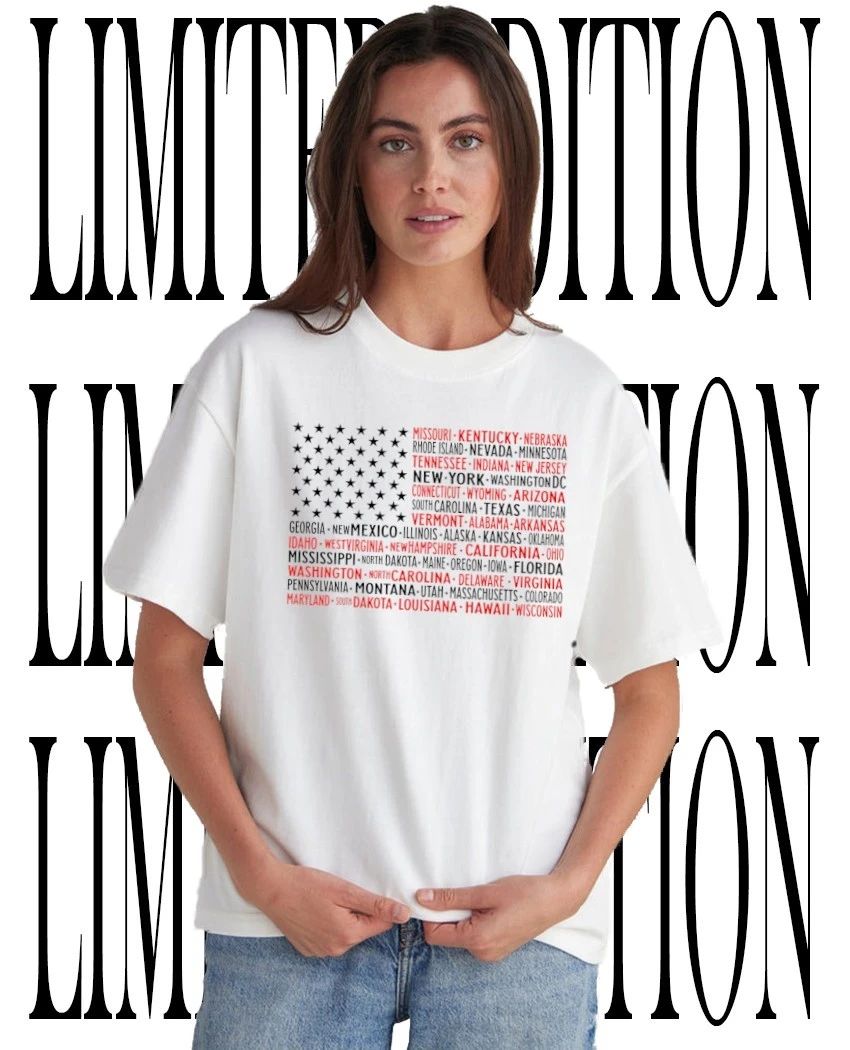 50 States American Flag shirt