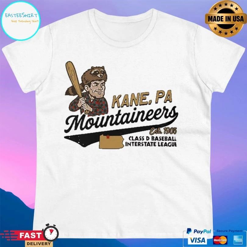 Kane Mountaineers Est 1905 Class D Baseball Interstate League T-shirts