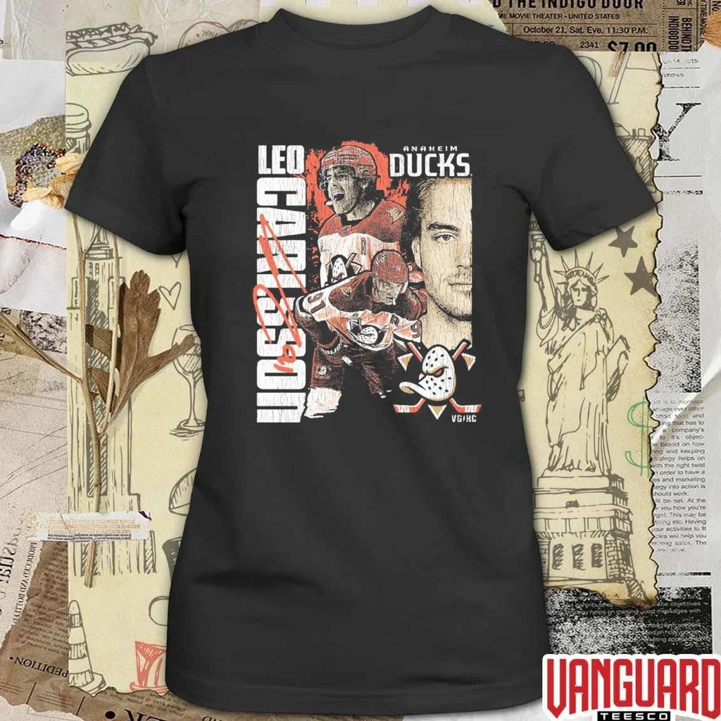Leo the Phenom Leo Carlsson Anaheim Ducks NHL t-shirt
