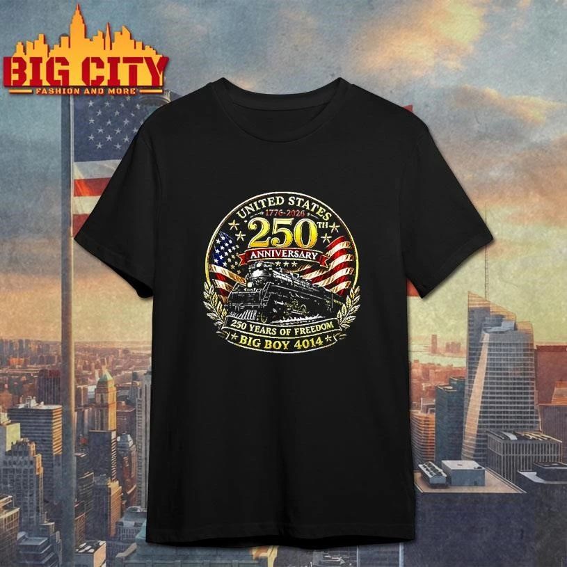 US 250th Anniversary Big Boy 4014 Patriotic 1776-2026 shirt