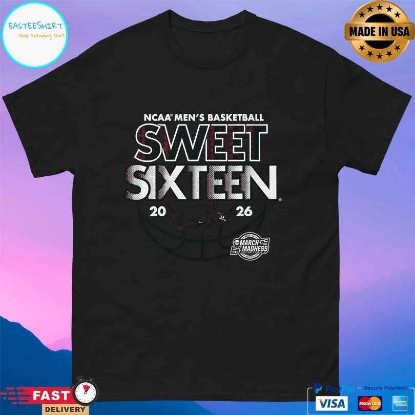 Arkansas Razorbacks NCAA Men’s Basketball Sweet Sixteen March Madness 2026 T-shirts
