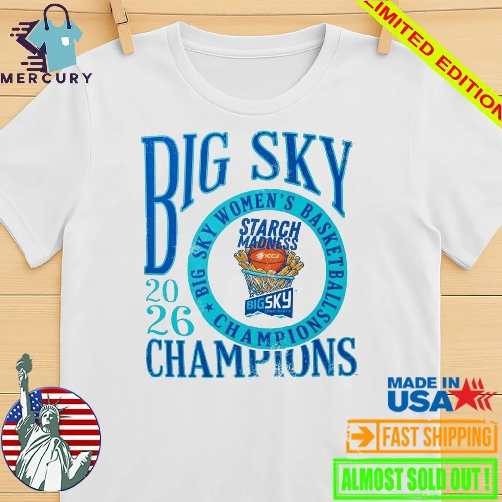 Idaho Vandals 2026 Big Sky Women’s Basketball Champions Shirt