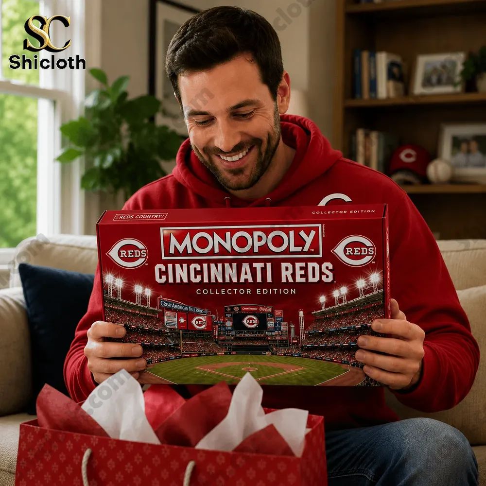 Cincinnati Reds Collector’s Edition Monopoly Board Game
