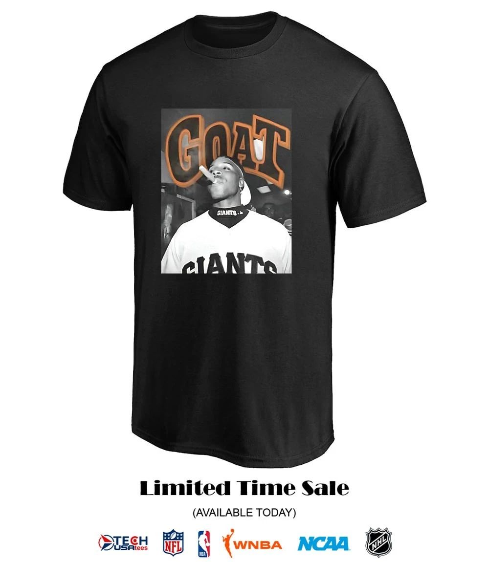 GOAT Barry Bonds San Francisco Giants shirt