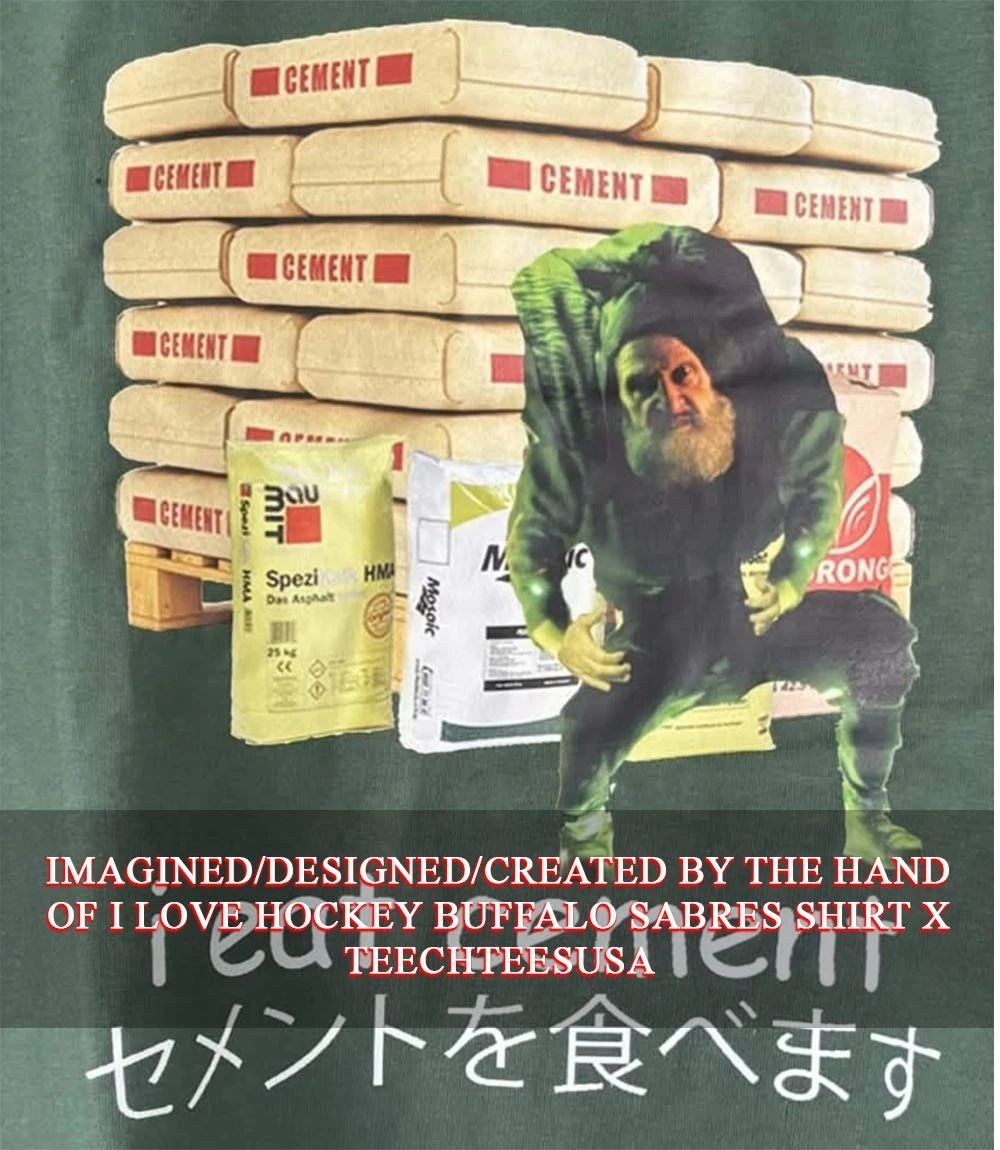 I eat cement Japanese shirt