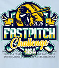2026 NSA Fastpitch Challenge Fastpitch Tournament logo shirt