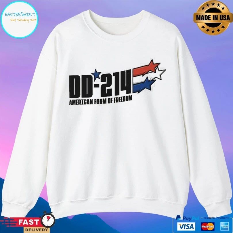 DD-214 America Form Of Freedom T-shirt