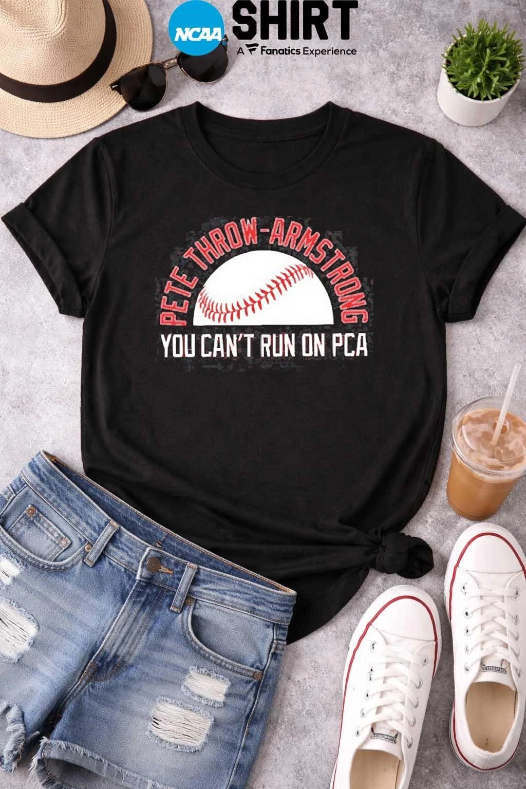 Pete Throw-Armstrong You Can’t Run On PCA Shirt