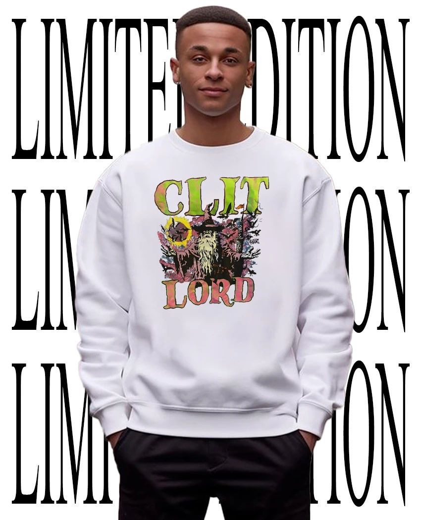 Clit Lord Wizard graphic shirt