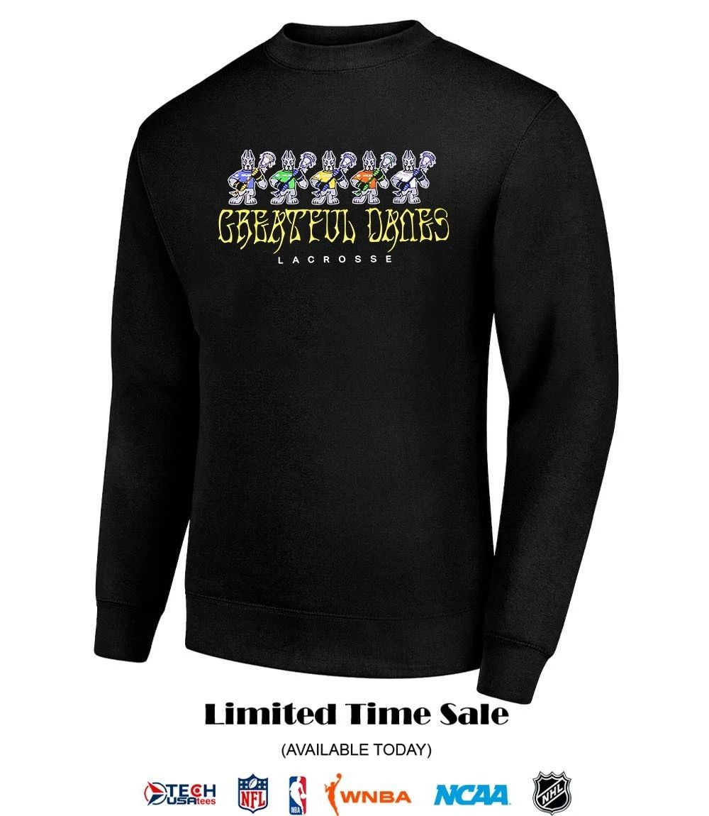 The Greatful Danes X UAlbany Lacrosse shirt