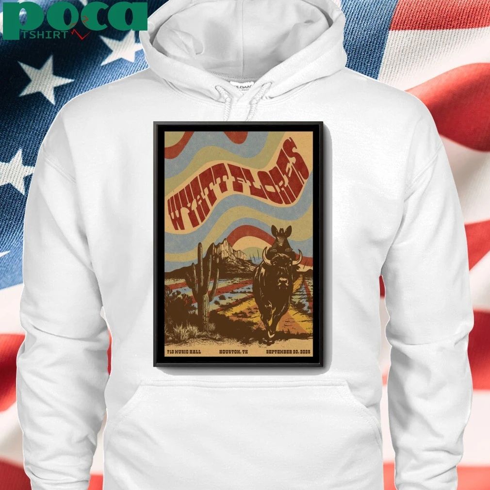Wyatt Flores 713 Music Hall in Houston, Texas September 20, 2025 Poster shirt