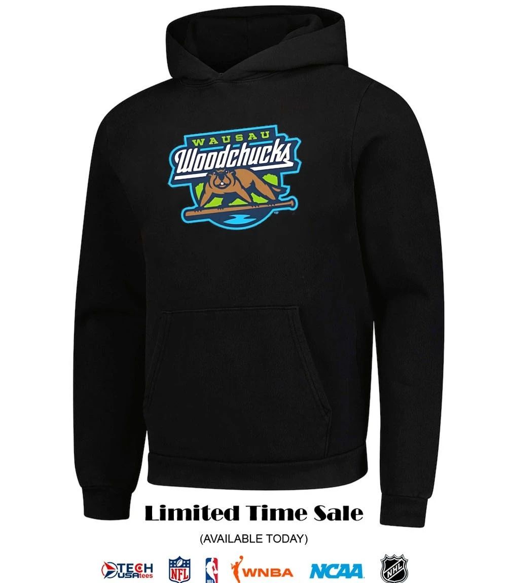 Wausau Woodchucks logo shirt