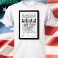 Turnstile Tour Denver, CO 2025 Poster shirt