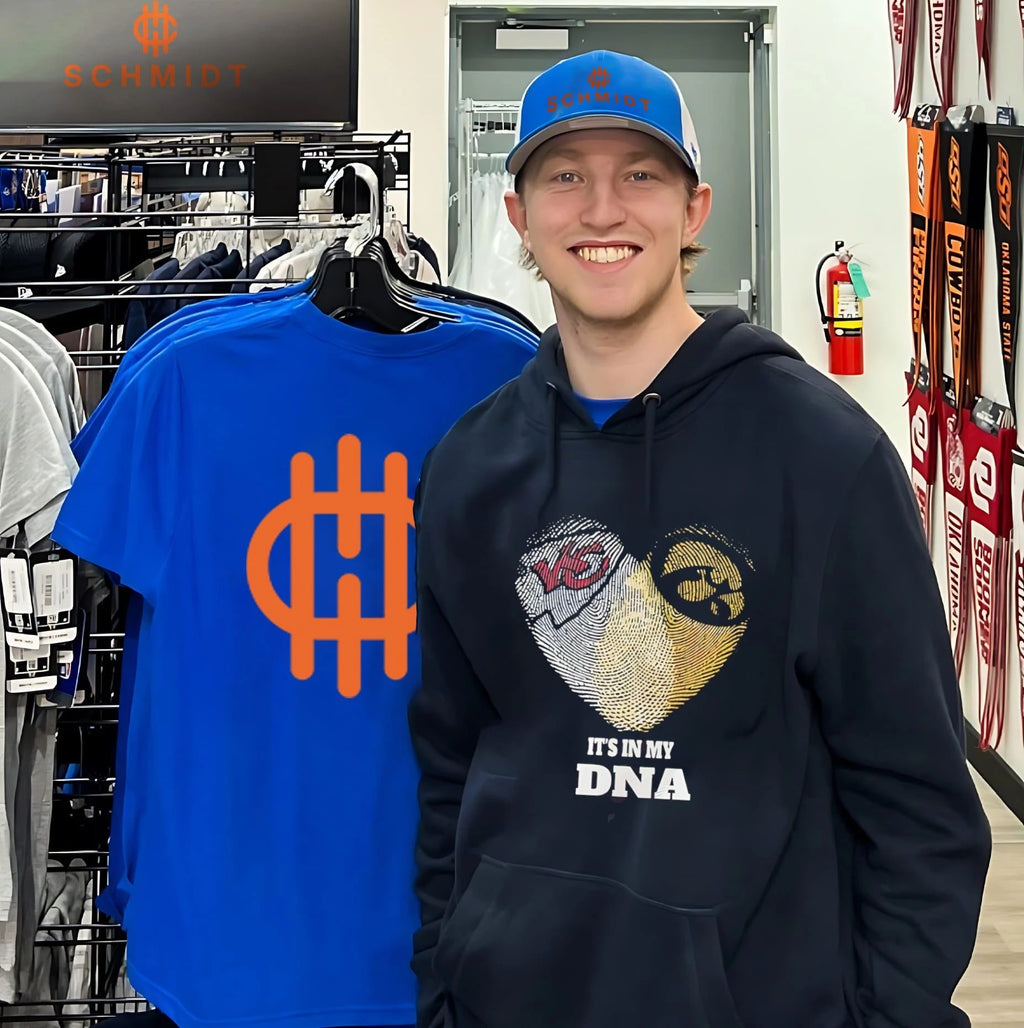 Kansas City Chiefs and Iowa Hawkeyes it’s in my DNA shirt