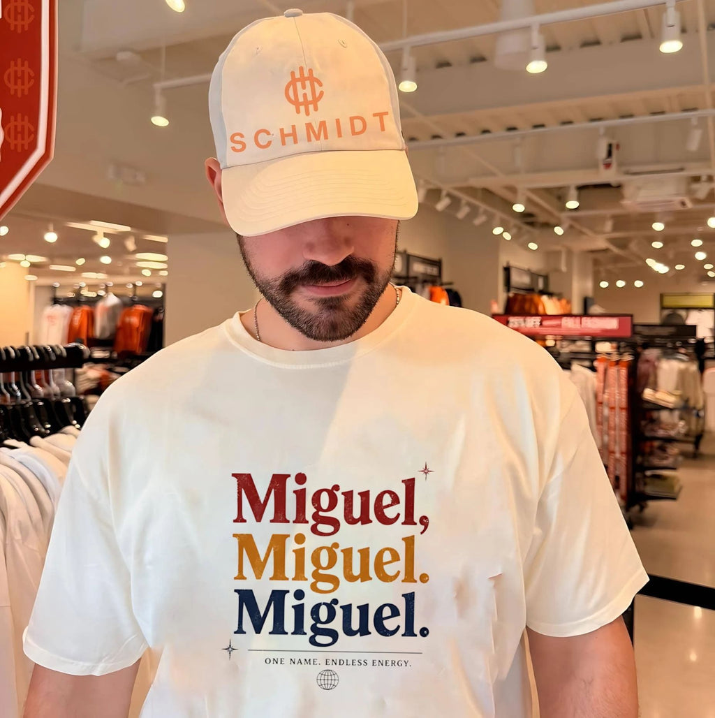 Miguel Miguel Miguel – One Name Endless Energy shirt