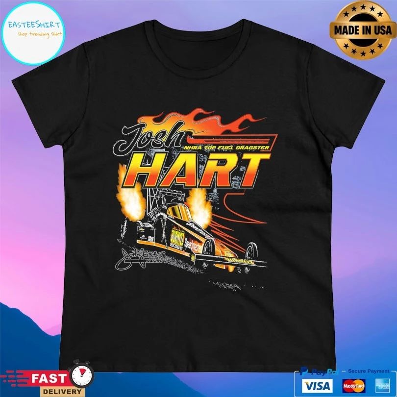 Josh Hart Nhra Top Fuel Dragster Racing T-shirts