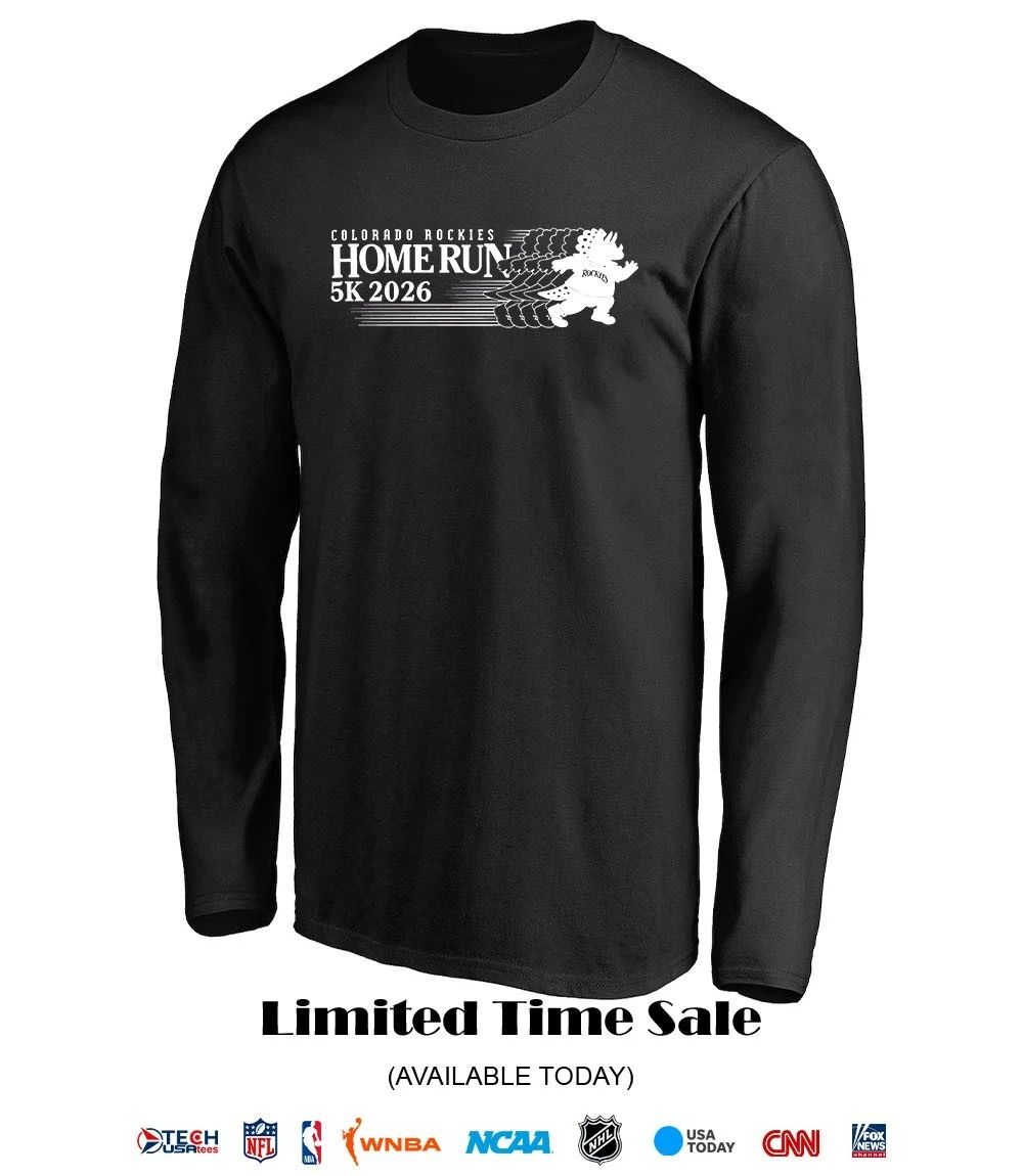 Colorado Rockies Home Run 5K 2026 shirt