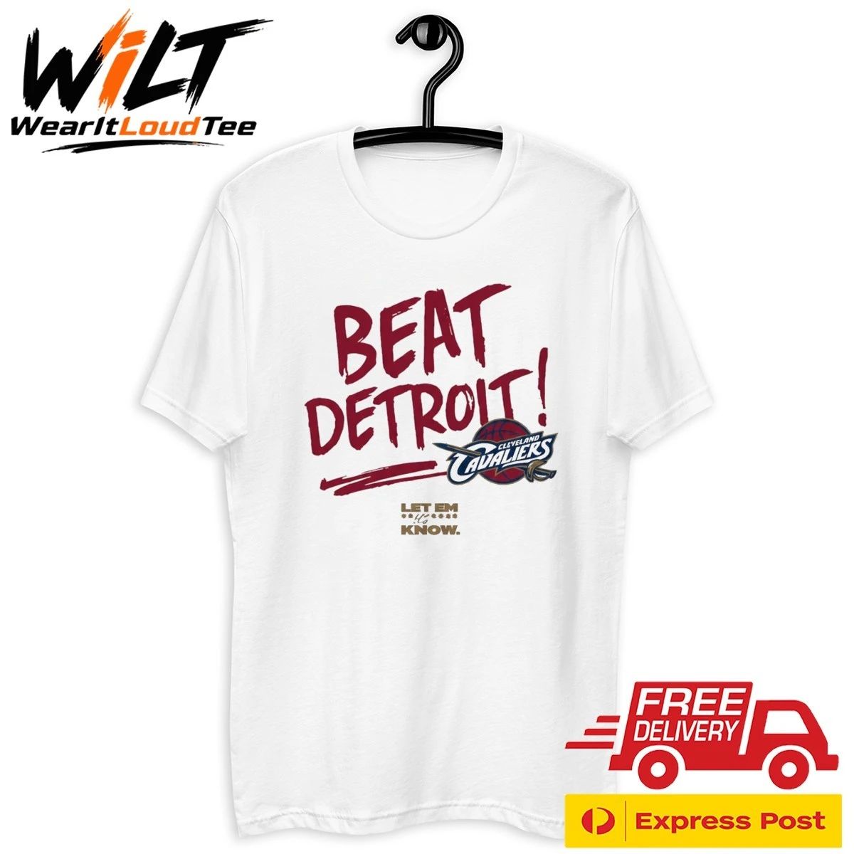 Cavaliers Beat Detroit 2026 Playoffs Shirt