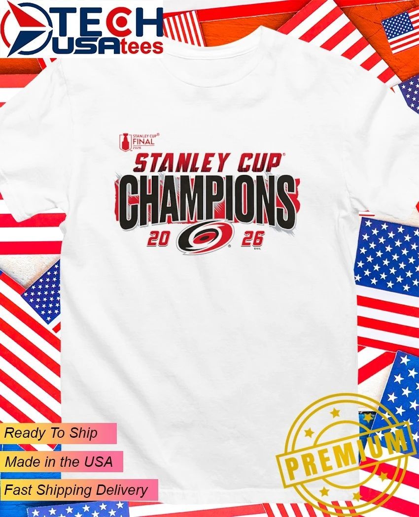 NHL Carolina Hurricanes 2026 Stanley Cup Champions shirt