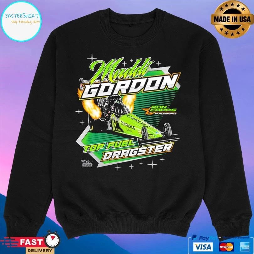 Maddi Gordon 2026 Top Fuel Dragster T-shirts