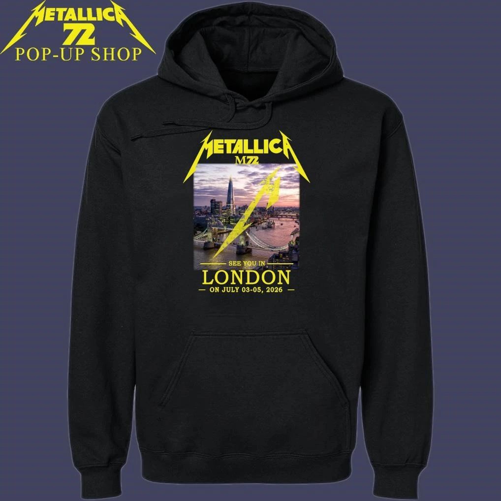 Metallica M72 See You In London On July 3-5, 2026 T-Shirt
