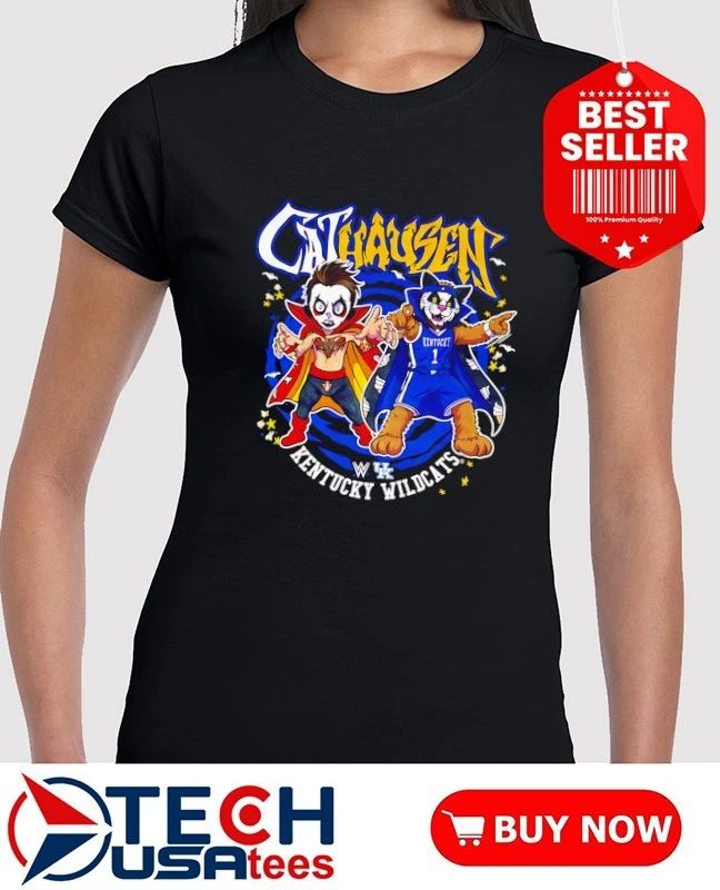 CatHausen Danhausen x Kentucky Wildcats mascot shirt