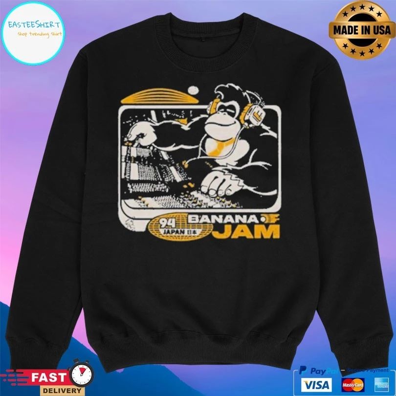 Wario64 Donkey Kong Banana Jam T-shirts
