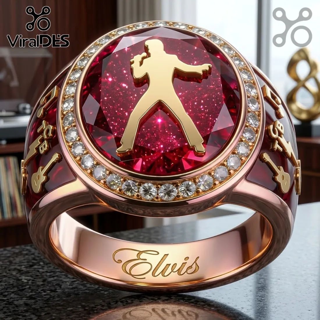 Elvis Presley Signature Limited Edition Ring