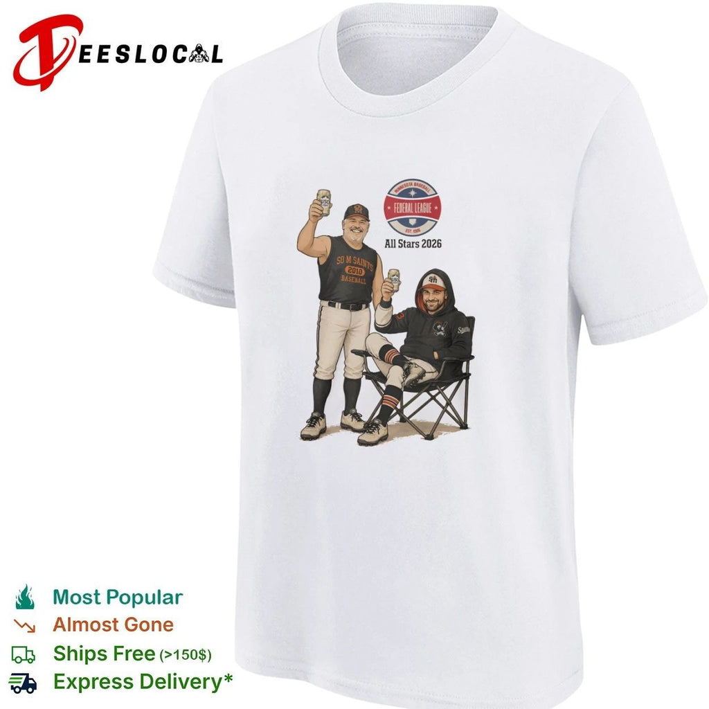 So M Saints 2010 Baseball Minnesota Baseball Federal League All Stars 2026 T-shirt
