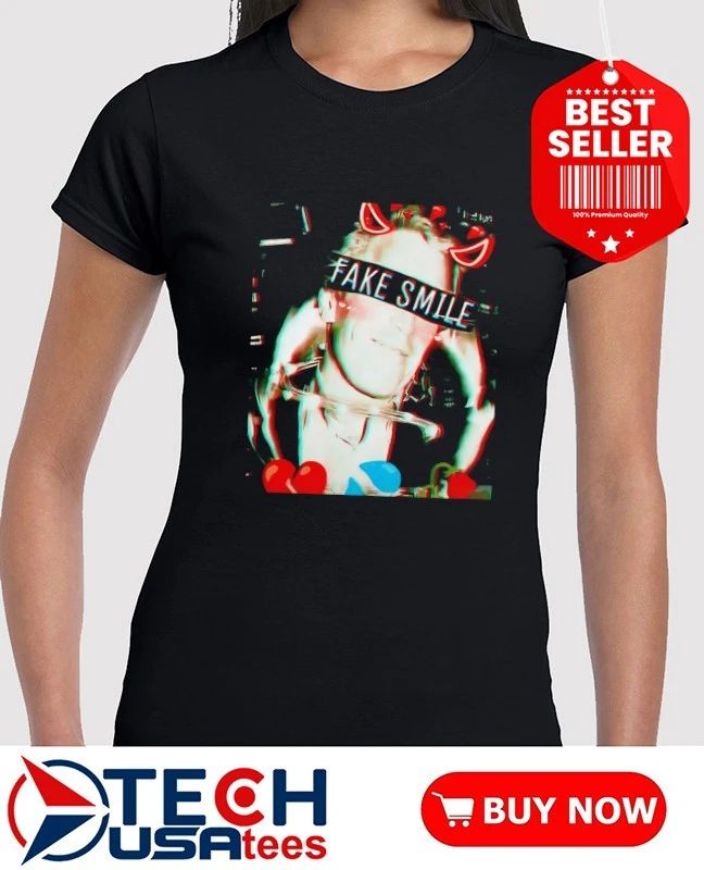 Jeffrey Epstein fake smile meme shirt