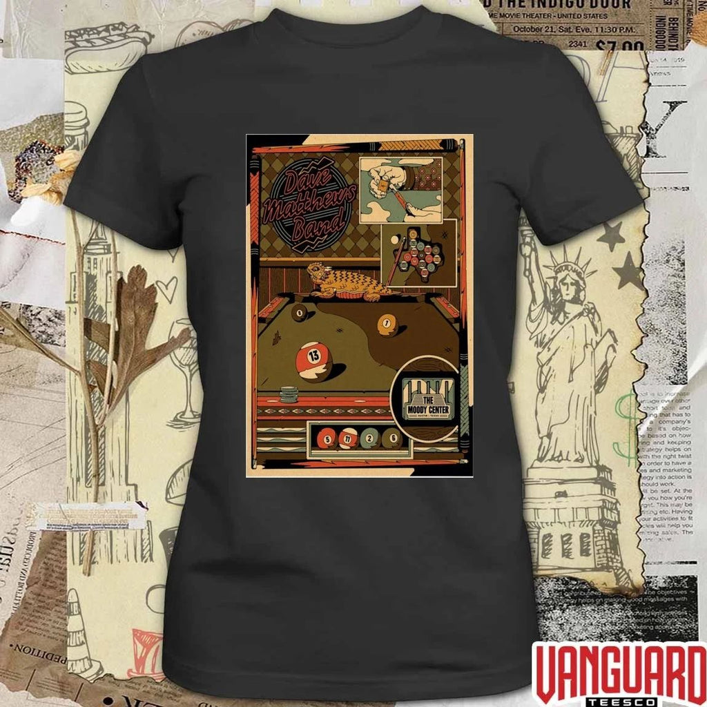 Dave Matthews Band Moody Center ATX May 11, 2026 Poster t-shirt