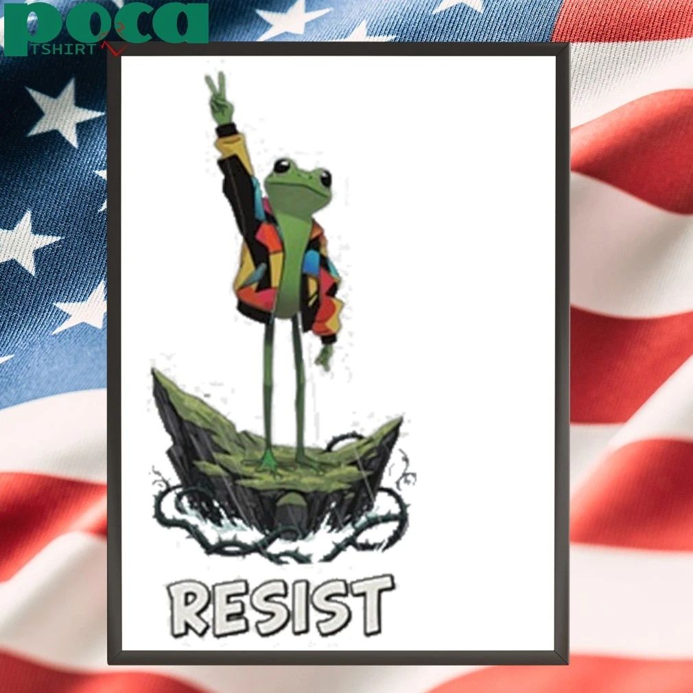 Portland Frog Frogs Against Resist 2025 T-Shirt