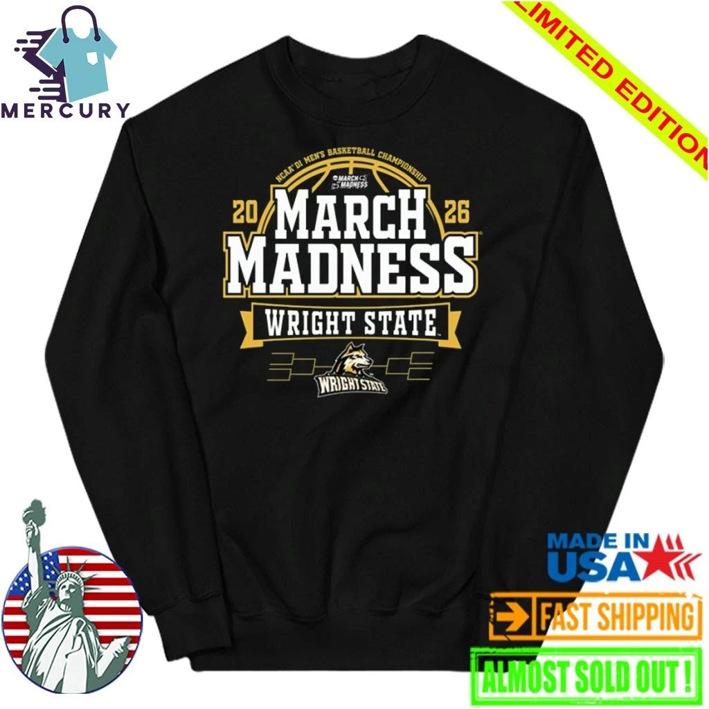 Wright State Raiders 2026 Men’s Basketball March Madness Shirt