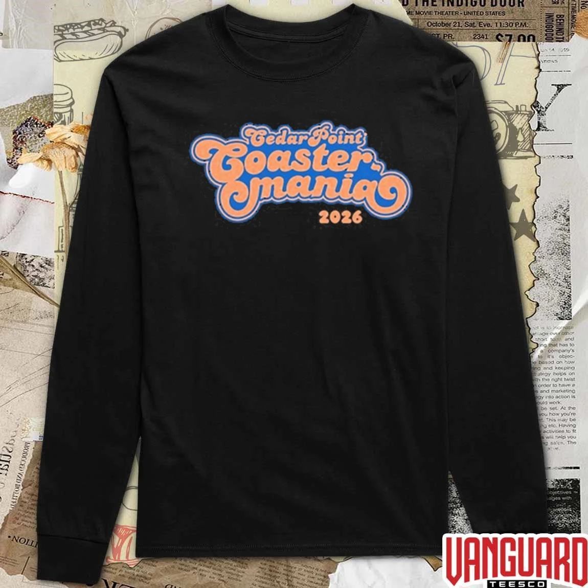 Cedar Point Coastermania 2026 t-shirt