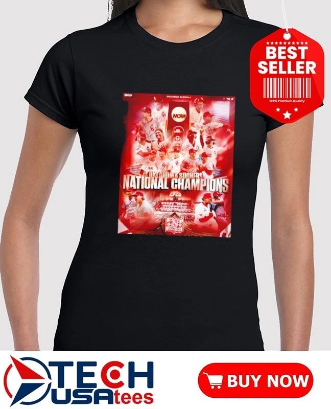 The Oklahoma Sooners 2026 Men’s National Champions graphic shirt