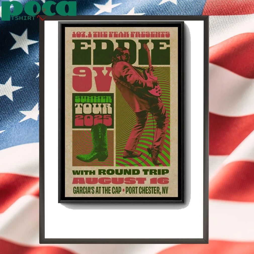 Eddie 9V The Capitol Theatre August 16 2025 Poster shirt