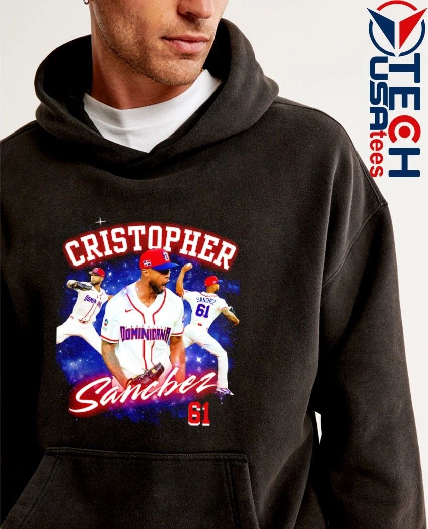 Cristopher Sánchez #61 Dominican Republic Team shirt