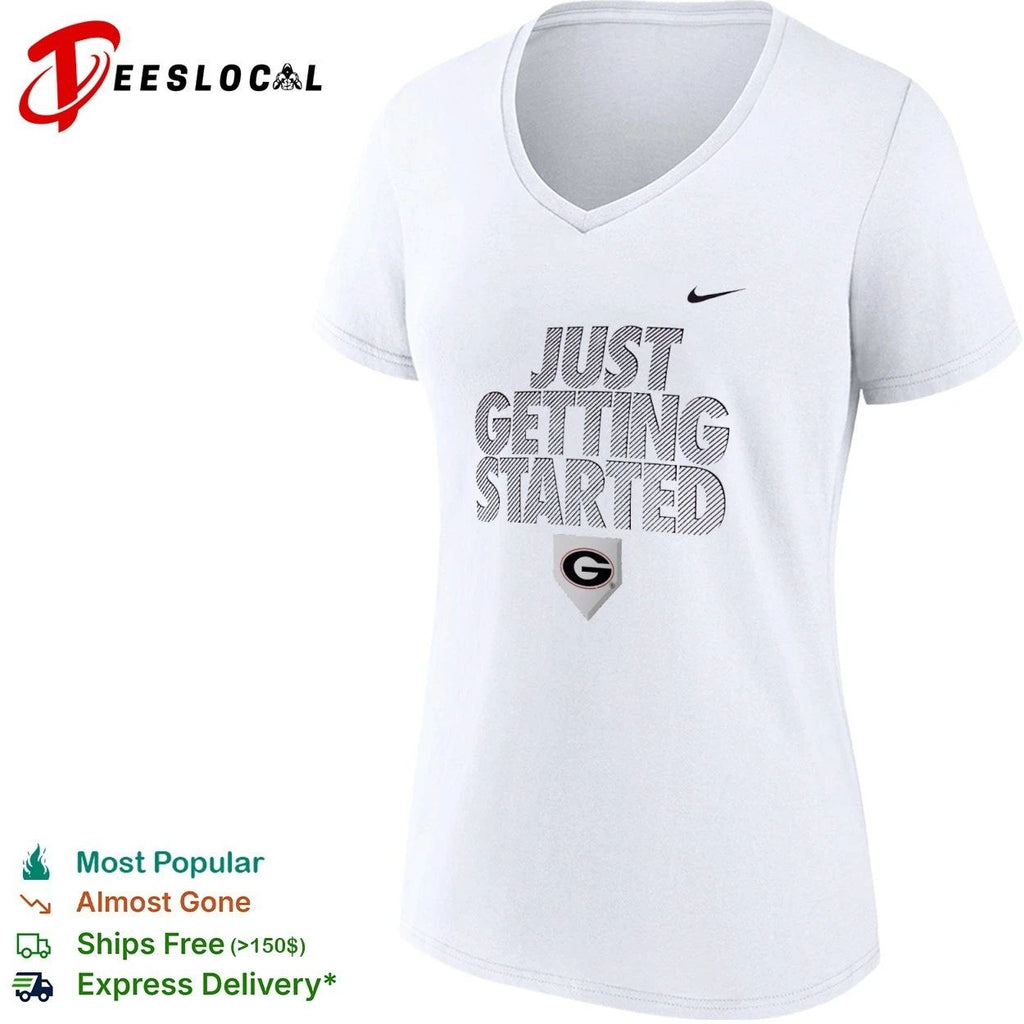 Just Getting Started Georgia Bulldogs T-shirt