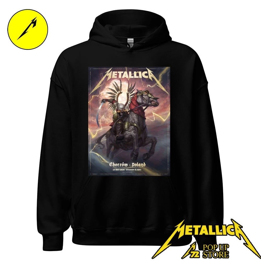 Metallica M72 Chorzów Winged Hussar Poster Art Shirt