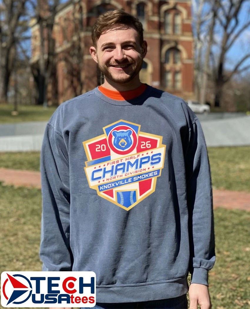 Knoxville Smokies 2026 First Half North Division Champions logo shirt