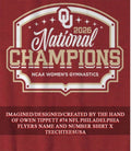 Oklahoma Sooners 2026 NCAA Women’s Gymnastics National Champions shirt