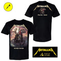 Metallica M72 World Tour Chorzów Stadion Śląski Limited-Edition Pop-Up Merchandise Vintage Style Shirt